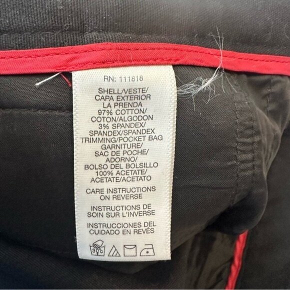 Michael Michael Kors Black WideLeg Pants Sz 6 Womens Career Comfort - Picture 9 of 11